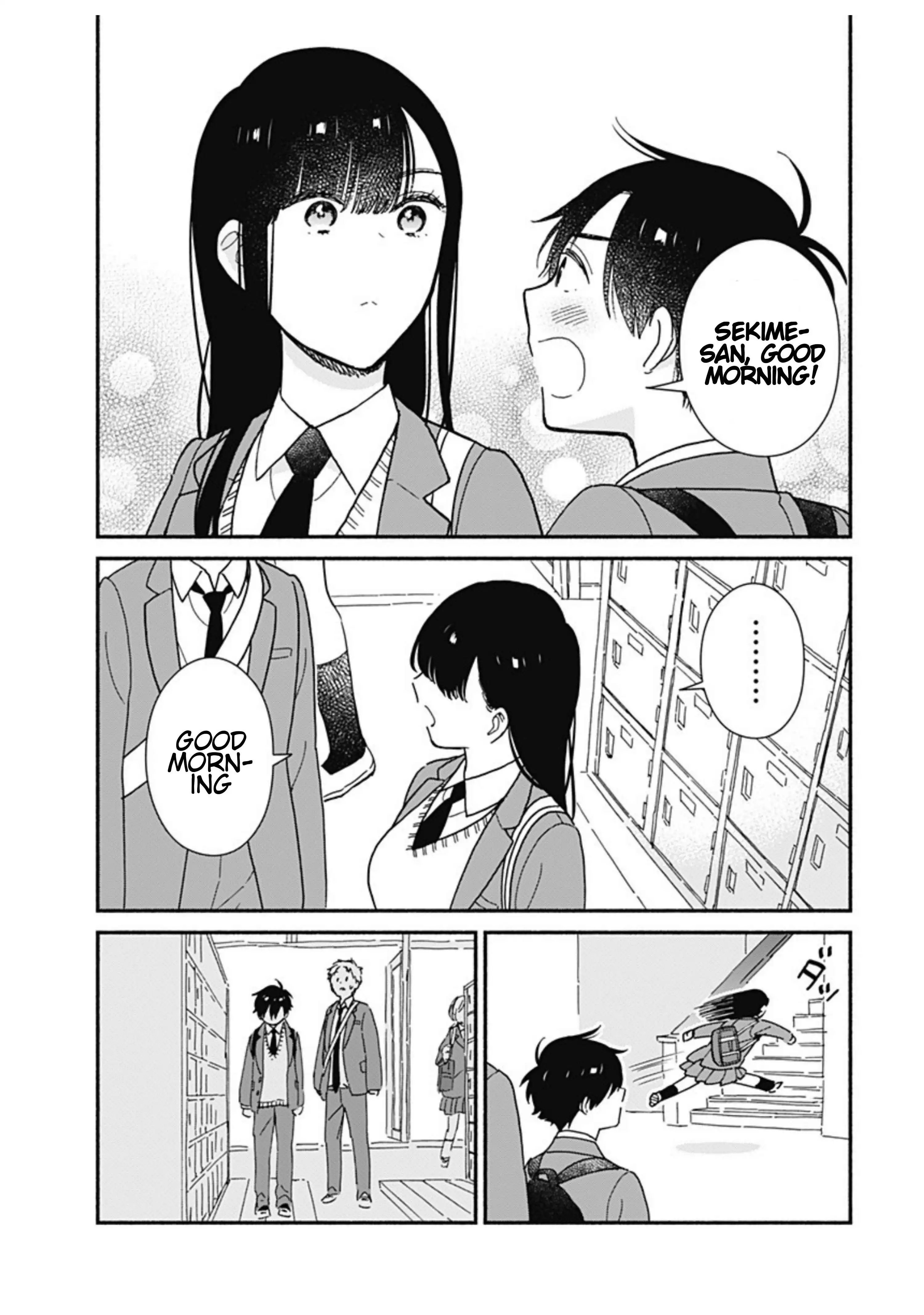 Sekimen Shinaide Sekime-san Chapter 4 9